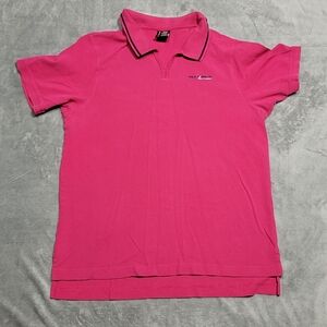 Vintage Ralph Lauren Polo Jeans Company Embroidered Pink Polo Women’s XXL